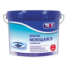ТЕКС Краска в/д интерьерная класс ПРОФИ супербелая (9л=13,6кг)